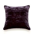 Anke Drechsel Silk Velvet Pillow Plain Purple 20"