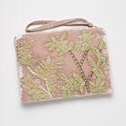 Anke Drechsel Silk Velvet Pouch Large Candolyn Old Rose