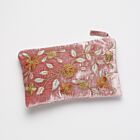 Anke Drechsel Silk Velvet Pouch Sona Cyclamen
