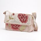 Anke Drechsel Silk Velvet Shoulder Bag Purse Old Rose