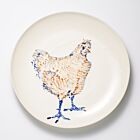 Ann Hatch Barnyard Hen Plate