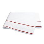 Matouk Ansonia Red Queen/Full Flat Sheet - 94x114"
