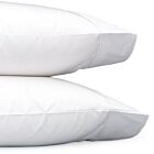 Matouk Ansonia White Standard Pillowcase/Pair - 21x32"
