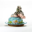 Ardmore Ceramic Hippo Butter Dish