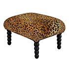Ardmore Safari Spot Velvet Kudu Pod Ottoman