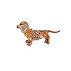 Artisan Brooch Pin Canela Dachshund