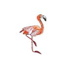 Artisan Brooch Pin Caribbean Flamingo