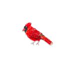 Artisan Brooch Pin Common Cardinal