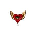 Artisan Brooch Pin Guardian Heart