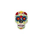 Artisan Brooch Pin Sugar Skull