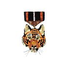 Artisan Brooch Pin Tiger Honor Medal