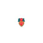 Artisan Button Holly Heart