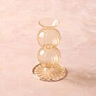 Artisan Glass Bud Vase Dandelion