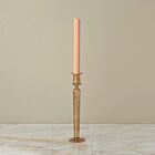 Artisan Glass Candlestick Dandelion