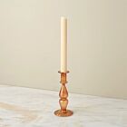 Artisan Glass Candlestick Marmalade