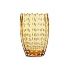 Artisan Glass Perle Tumbler Amber