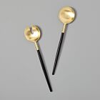 Artisan Gold & Black Serving Set