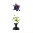 Artisan Metal Flower Lily Purple Small