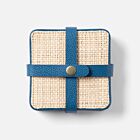 Artisan Natural & Peacock Coaster Set/6