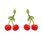 Artisan Post Earrings Sweetheart Cherry