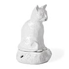 Astier de Villatte Incense Holder Setsuko Smoking Cat 