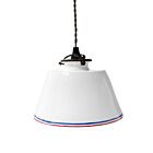 Astier de Villatte Pendant Light Tricolore Medium