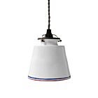 Astier de Villatte Pendant Light Tricolore Small