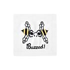August Morgan Cocktail Napkin Buzzed Bee