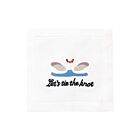 August Morgan Cocktail Napkin Let's Tie the Knot