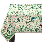 Avenida Ivy Ivory Tablecloth 59x118"