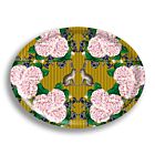 Avenida Rose & Rabbits Oval Tray