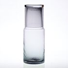 Pigeon & Poodle Glass Banca Carafe Smoke