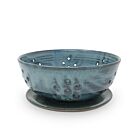 Rachael Pots Berry Bowl & Saucer Dark Blue Small