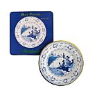 Picnic Plate Set/4, Blue Pagoda