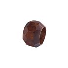 Bodrum Napkin Ring Faceted Wood