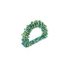 Bodrum Napkin Ring Stellar Cuff Teal