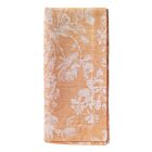 Bodrum Napkin White Bloom Apricot