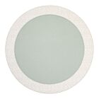 Bodrum Placemat Halo White & Celadon