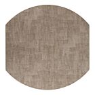 Bodrum Placemat Luster Elliptical Sand