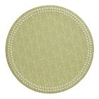 Bodrum Placemat Pearls Fern & White