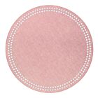 Bodrum Placemat Pearls Rose & White