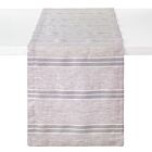 Bodrum Table Runner Brighton Gray 90x15"