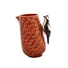 Bordallo Pinheiro Gudrun Woodpecker Pitcher