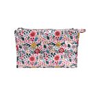 Cotton Cosmetic Box Bag Posies