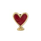Brass Heart Card Holder