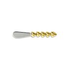 Brass & Stainless Steel Heart Butter Knife