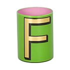 Bridie Hall Alphabet Pencil Cup F Green