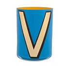 Bridie Hall Alphabet Pencil Cup V Blue
