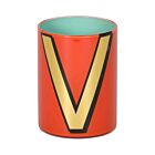 Bridie Hall Alphabet Pencil Cup V Orange