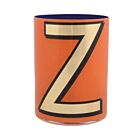 Bridie Hall Alphabet Pencil Cup Z Orange
